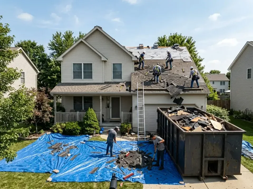 roof-replacement-debris-remova-004 — frequently asked questions, Cheapest Dumpster Rentals in Milton, LA